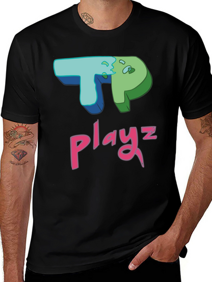 TP Playz T-Shirt - Graphic Tee for Gamers