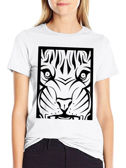 Black Tiger Graphic Tee - Mens Fashion