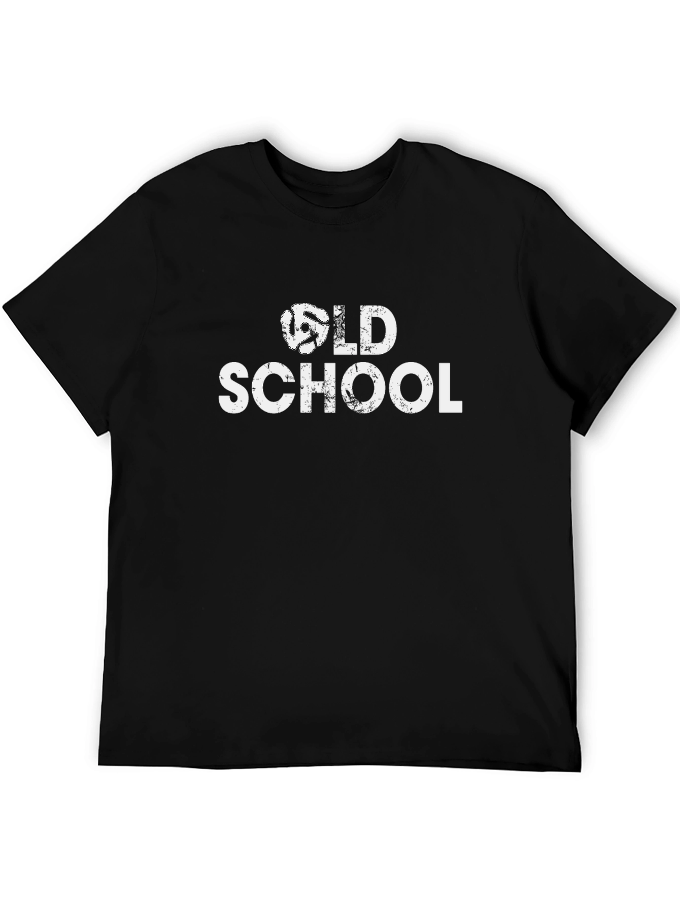 Retro Old School Record Graphic T-Shirt