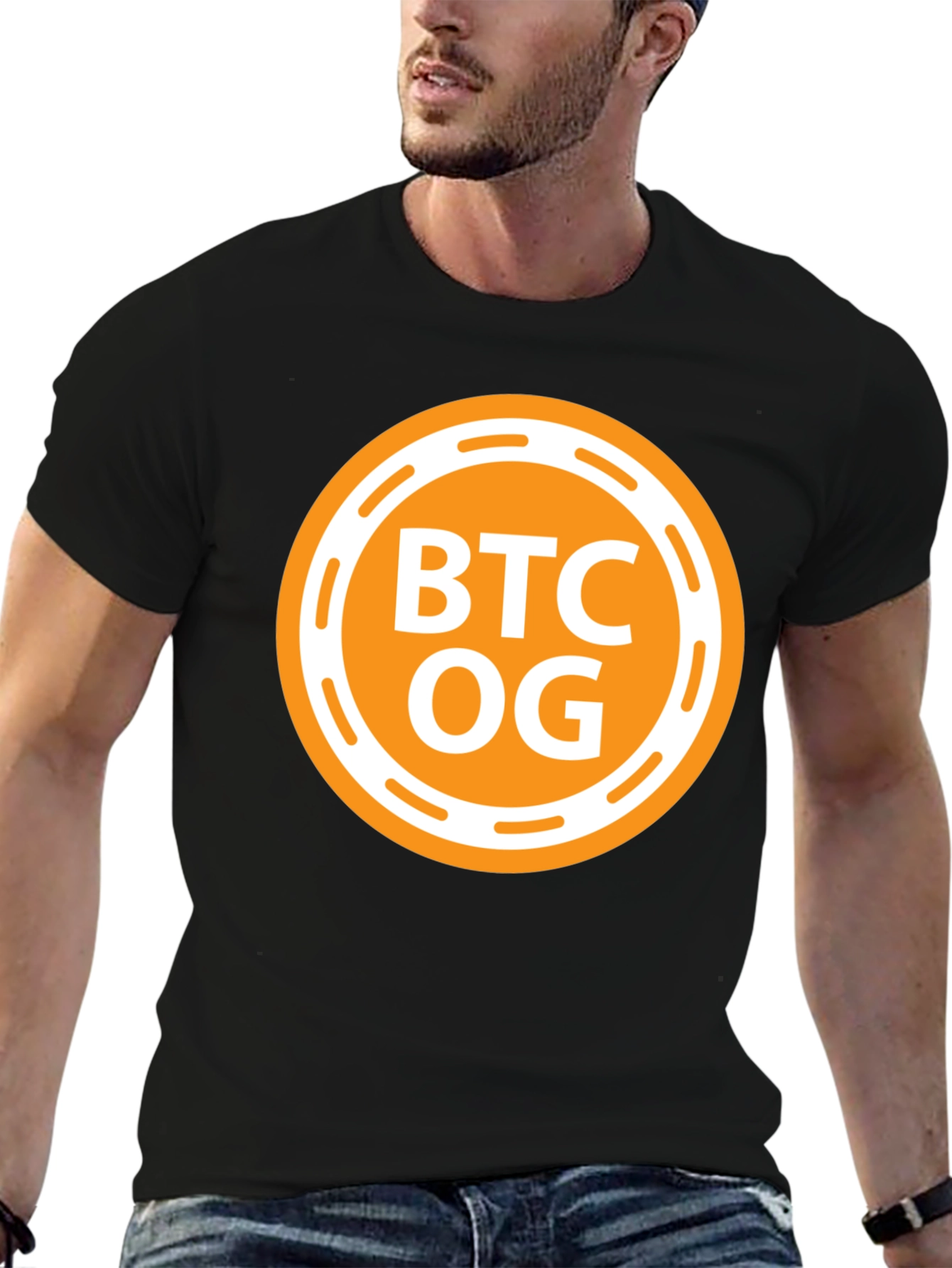BTC OG Graphic Tee - Black Cotton T-Shirt