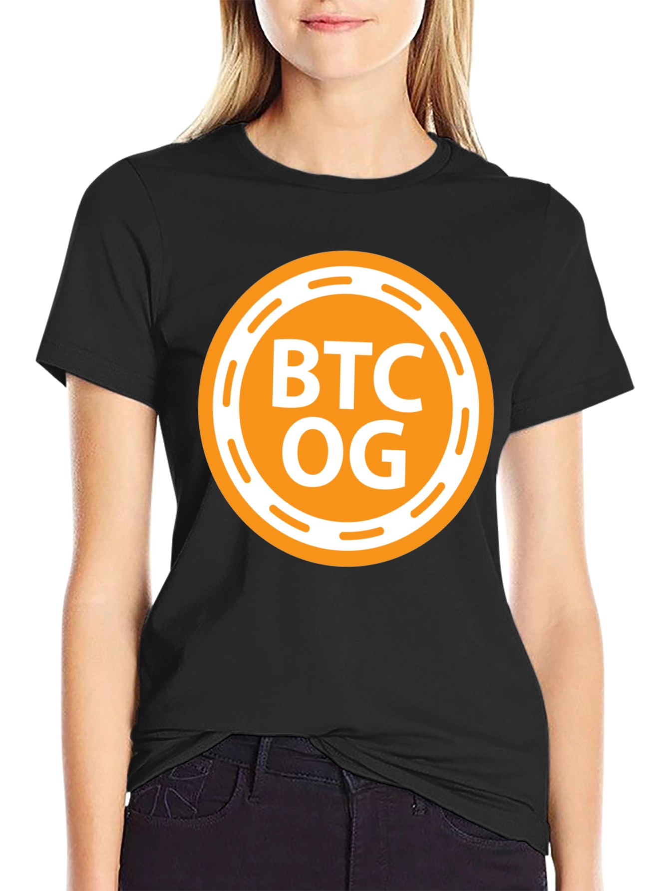 BTC OG Graphic Tee - Black Cotton T-Shirt