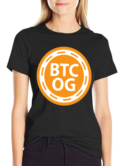 BTC OG Graphic Tee - Black Cotton T-Shirt