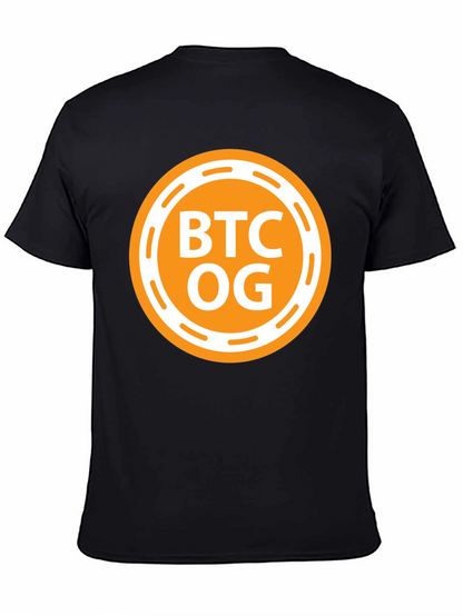 BTC OG Graphic Tee - Black Cotton T-Shirt