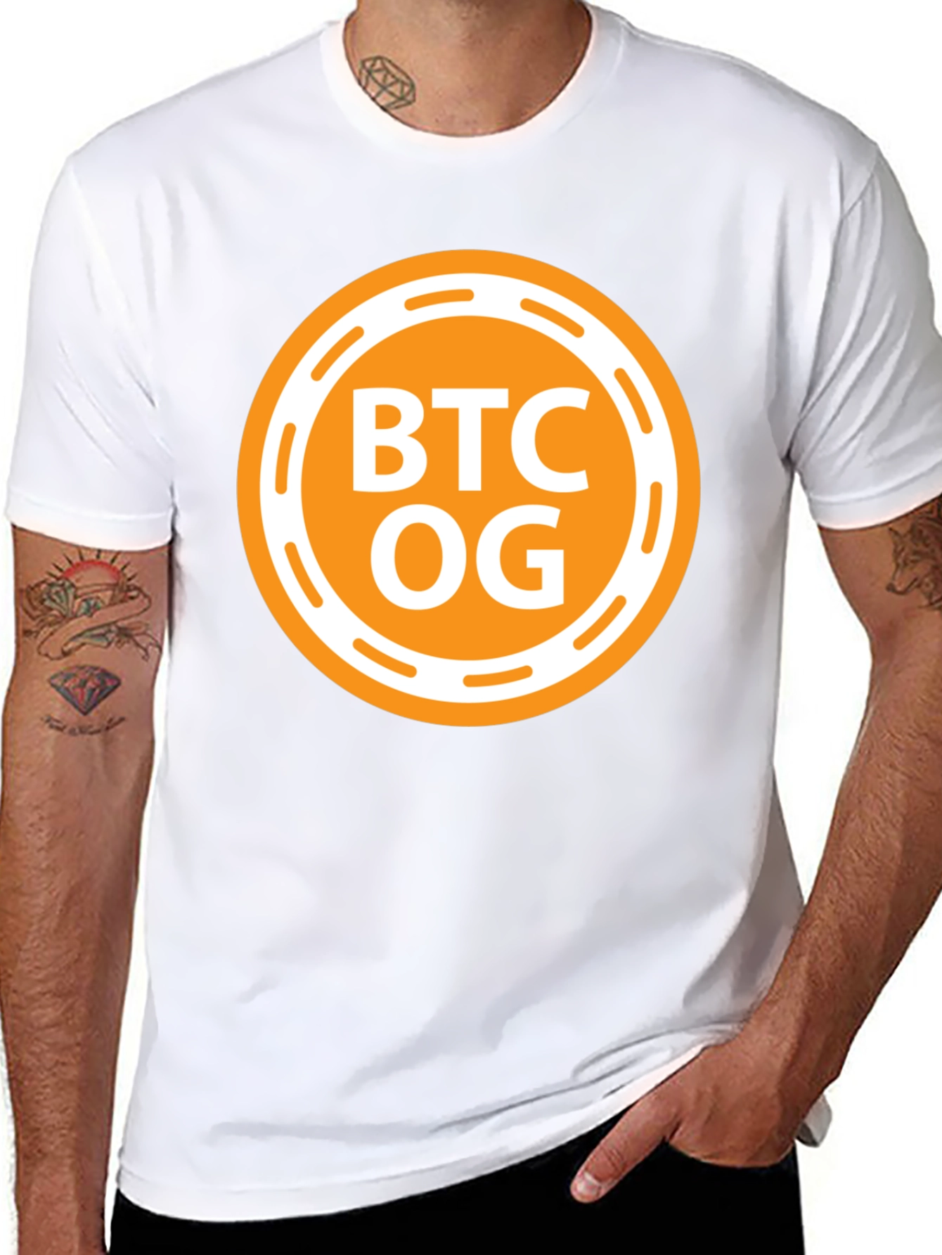 BTC OG Graphic Tee - Black Cotton T-Shirt
