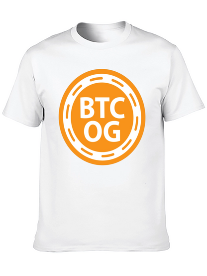 BTC OG Graphic Tee - Black Cotton T-Shirt