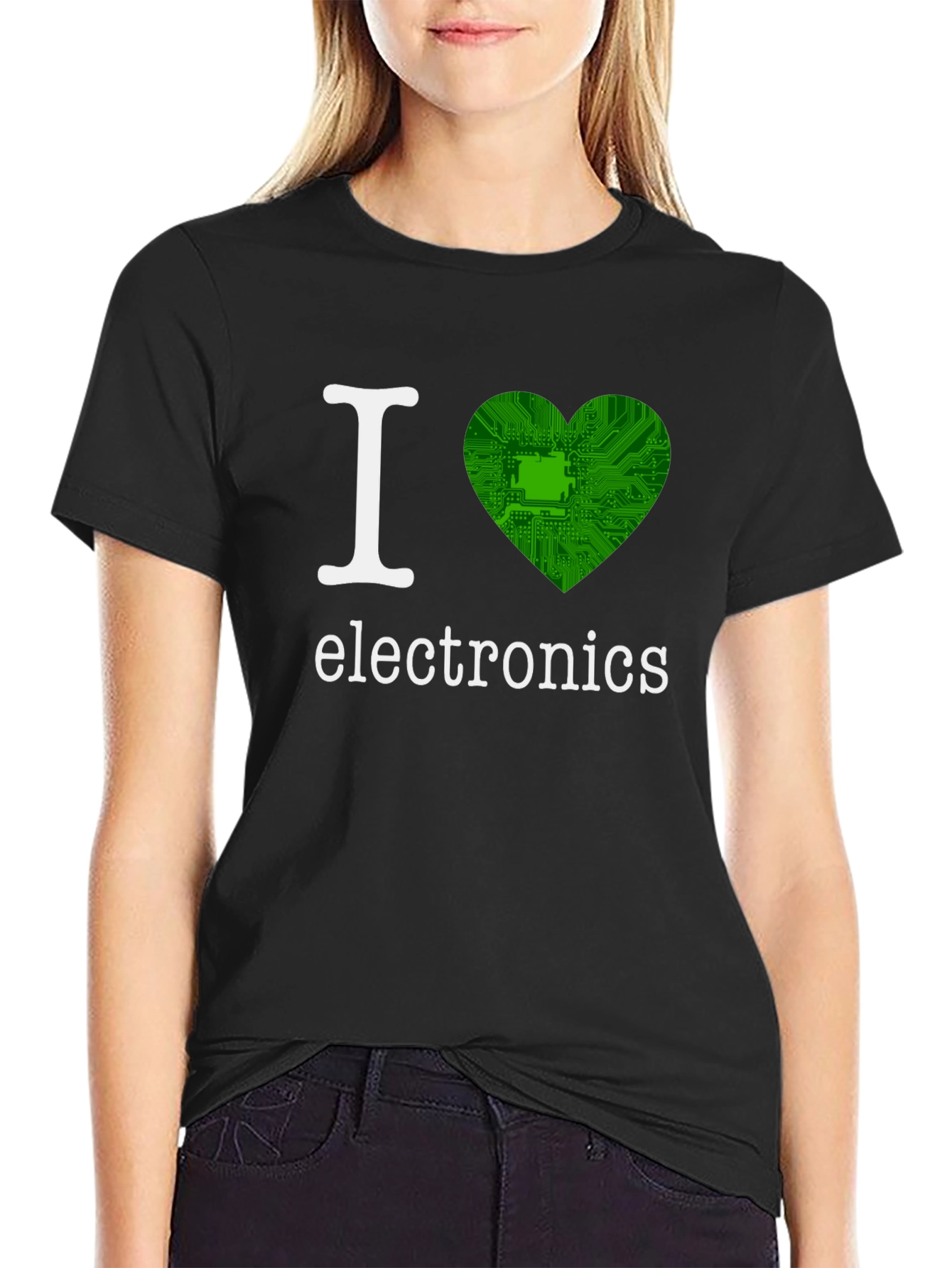 I Heart Electronics T-Shirt - Geeky Style