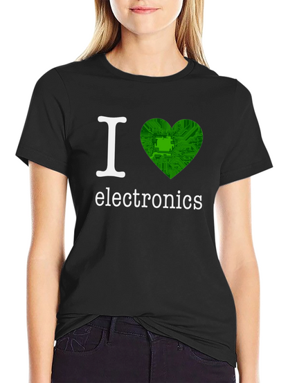 I Heart Electronics T-Shirt - Geeky Style