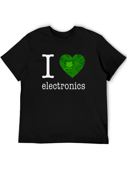 I Heart Electronics T-Shirt - Geeky Style