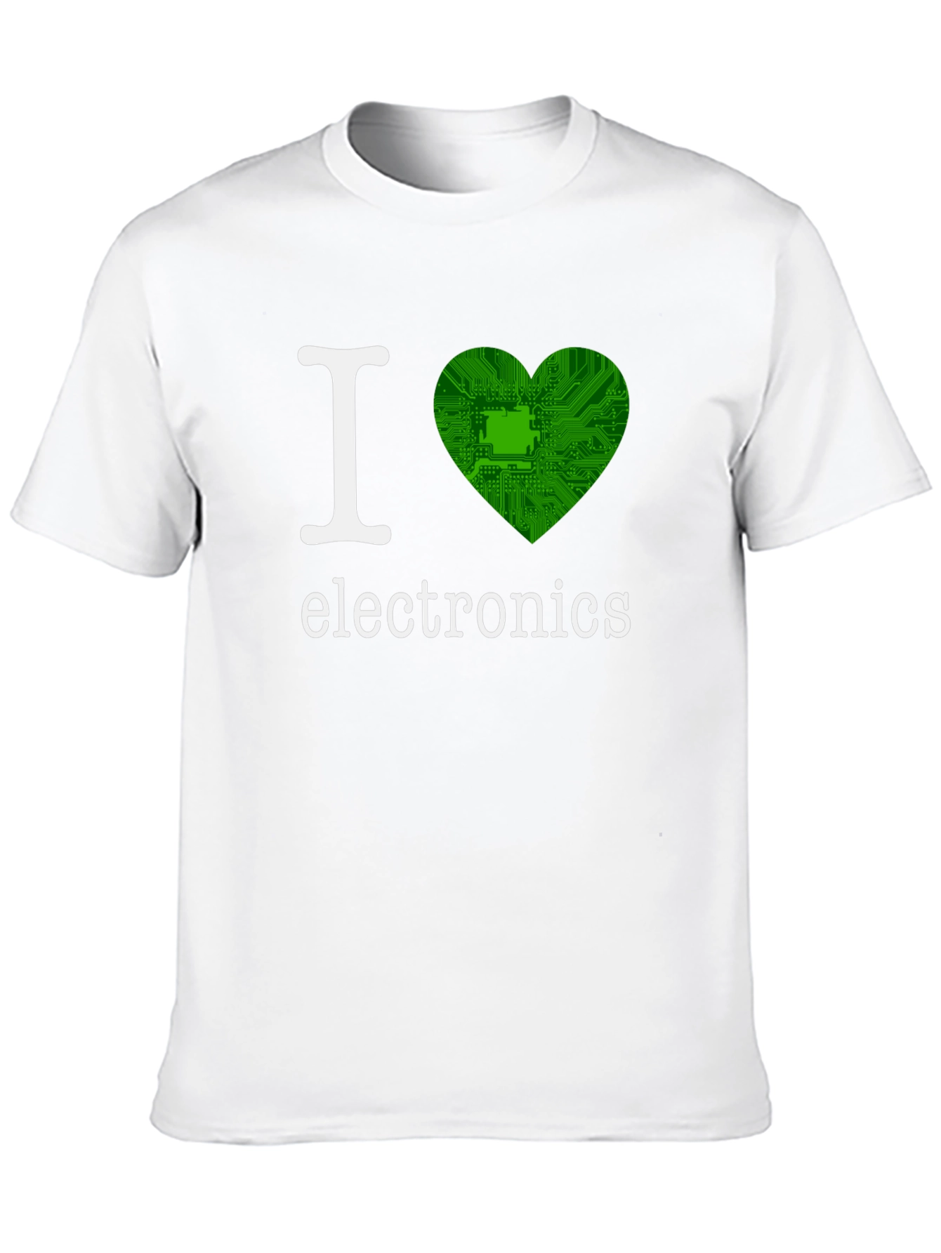 I Heart Electronics T-Shirt - Geeky Style