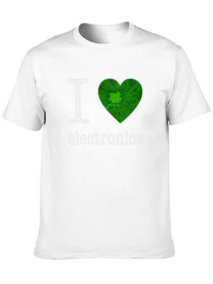 I Heart Electronics T-Shirt - Geeky Style