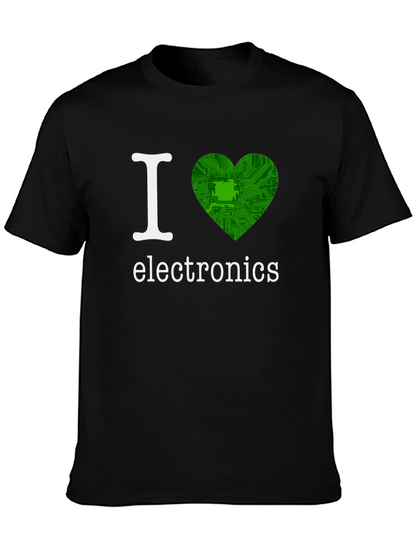 I Heart Electronics T-Shirt - Geeky Style