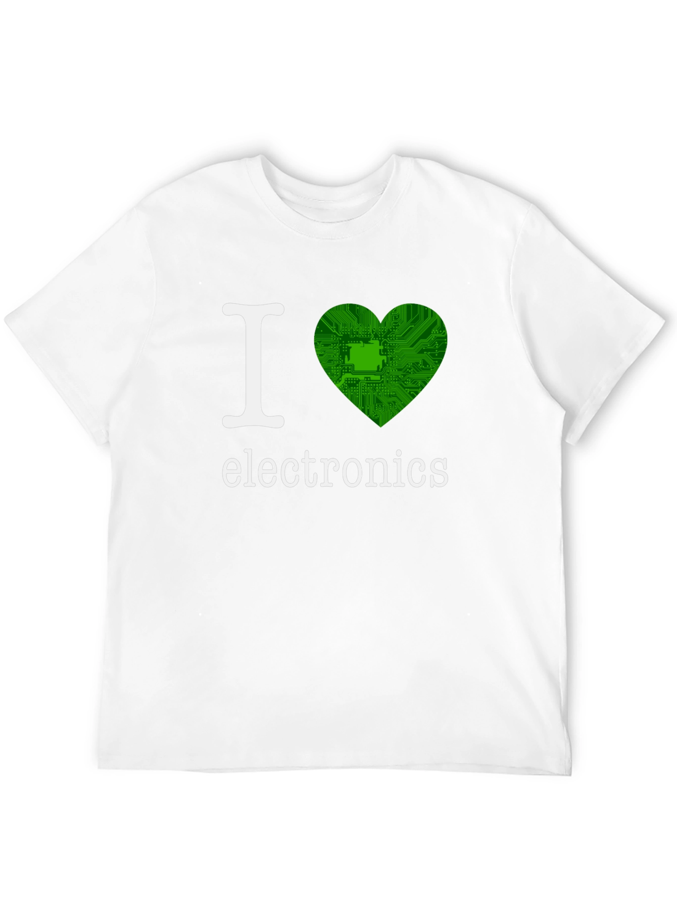 I Heart Electronics T-Shirt - Geeky Style