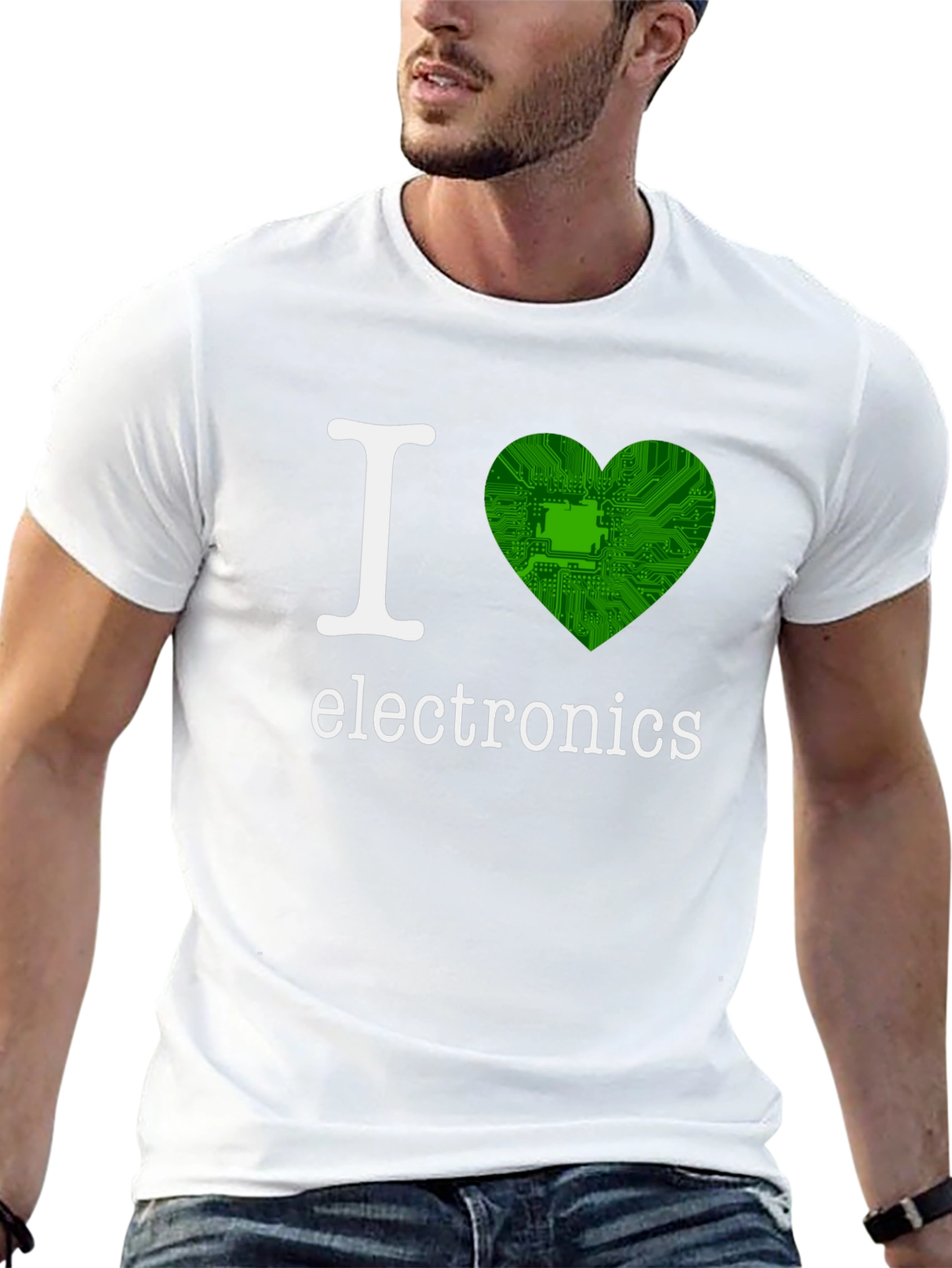 I Heart Electronics T-Shirt - Geeky Style