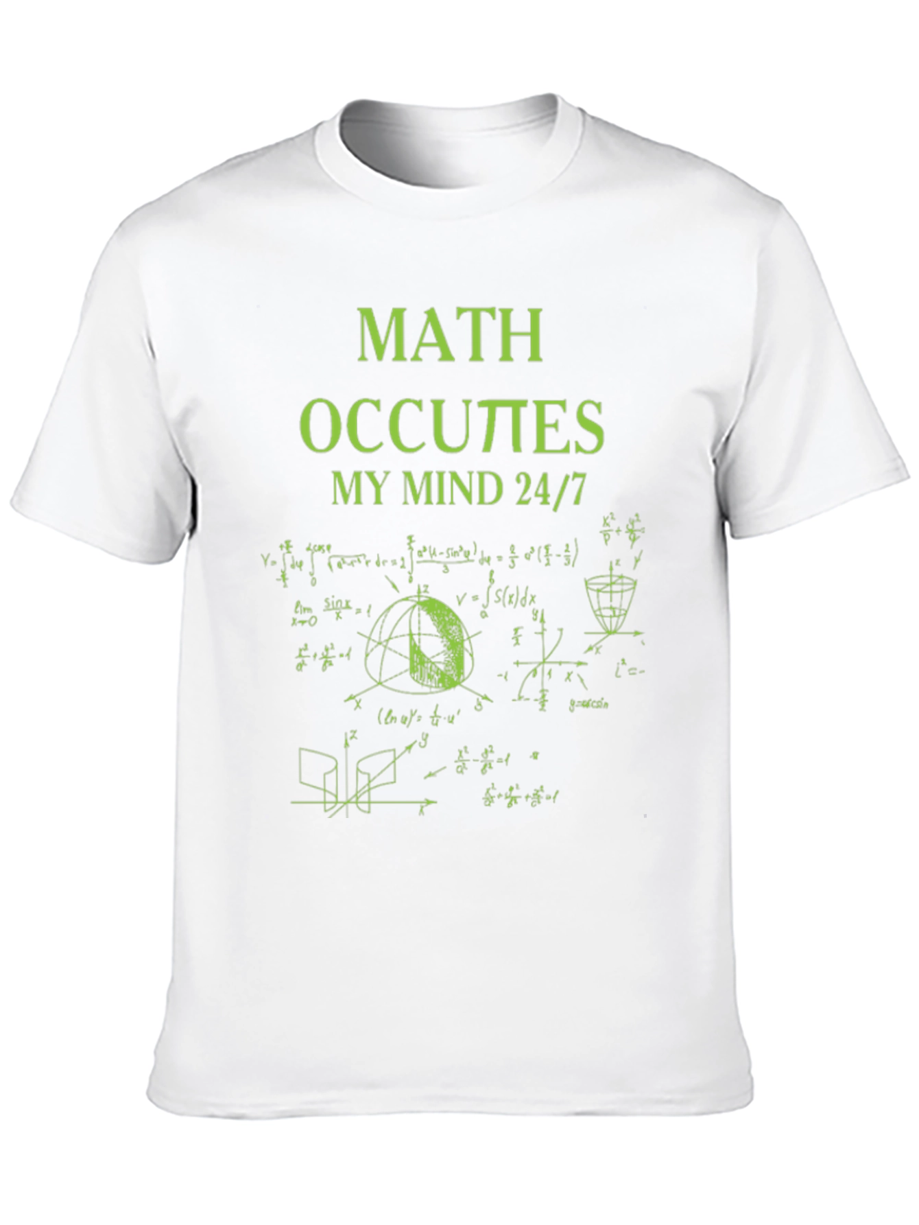 Math Occupies My Mind T-Shirt