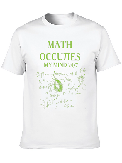 Math Occupies My Mind T-Shirt