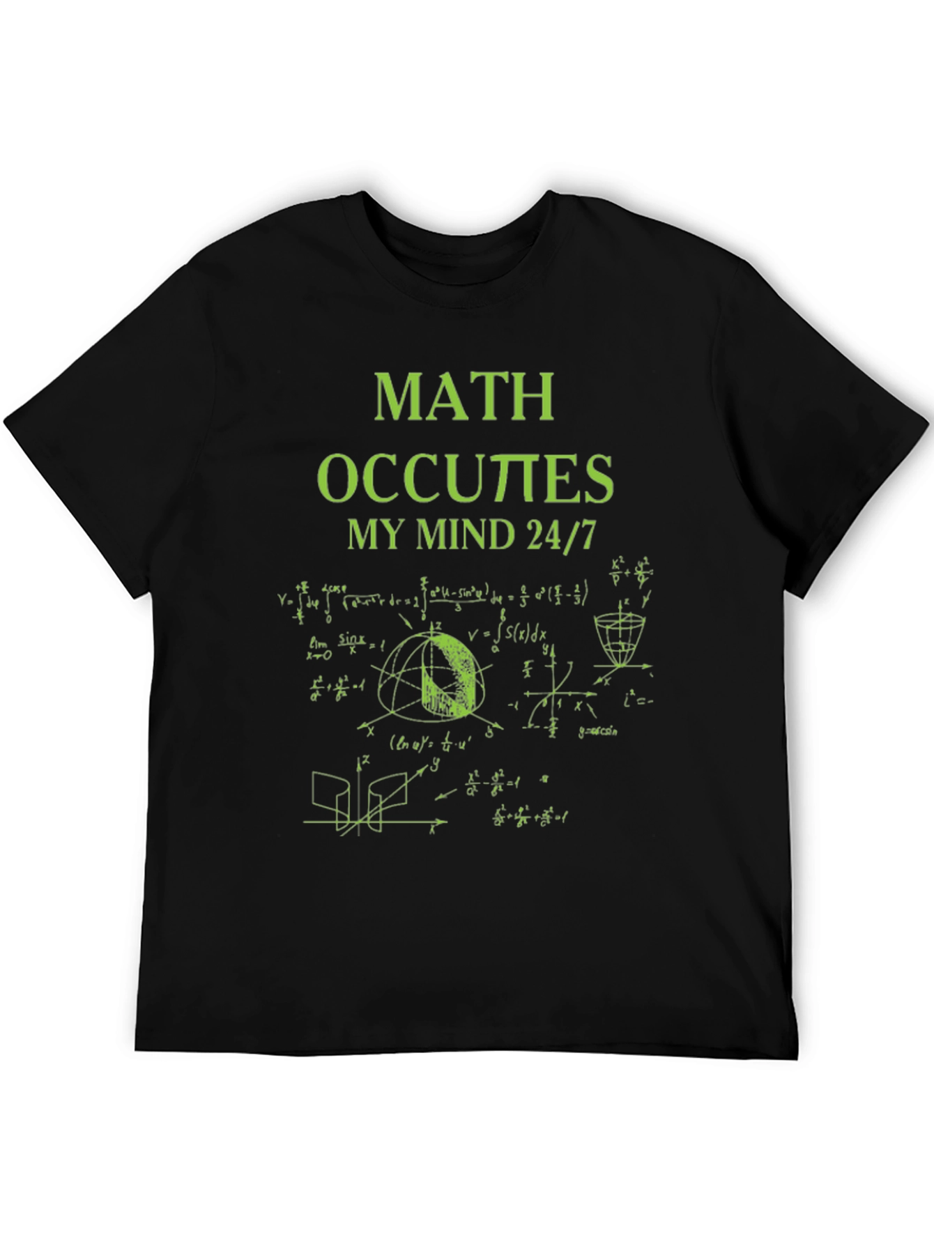 Math Occupies My Mind T-Shirt