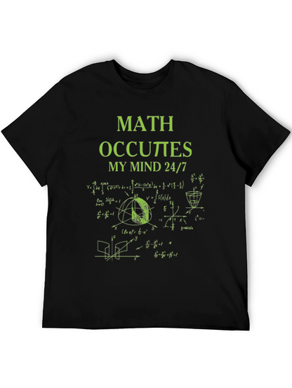 Math Occupies My Mind T-Shirt