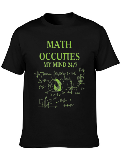 Math Occupies My Mind T-Shirt