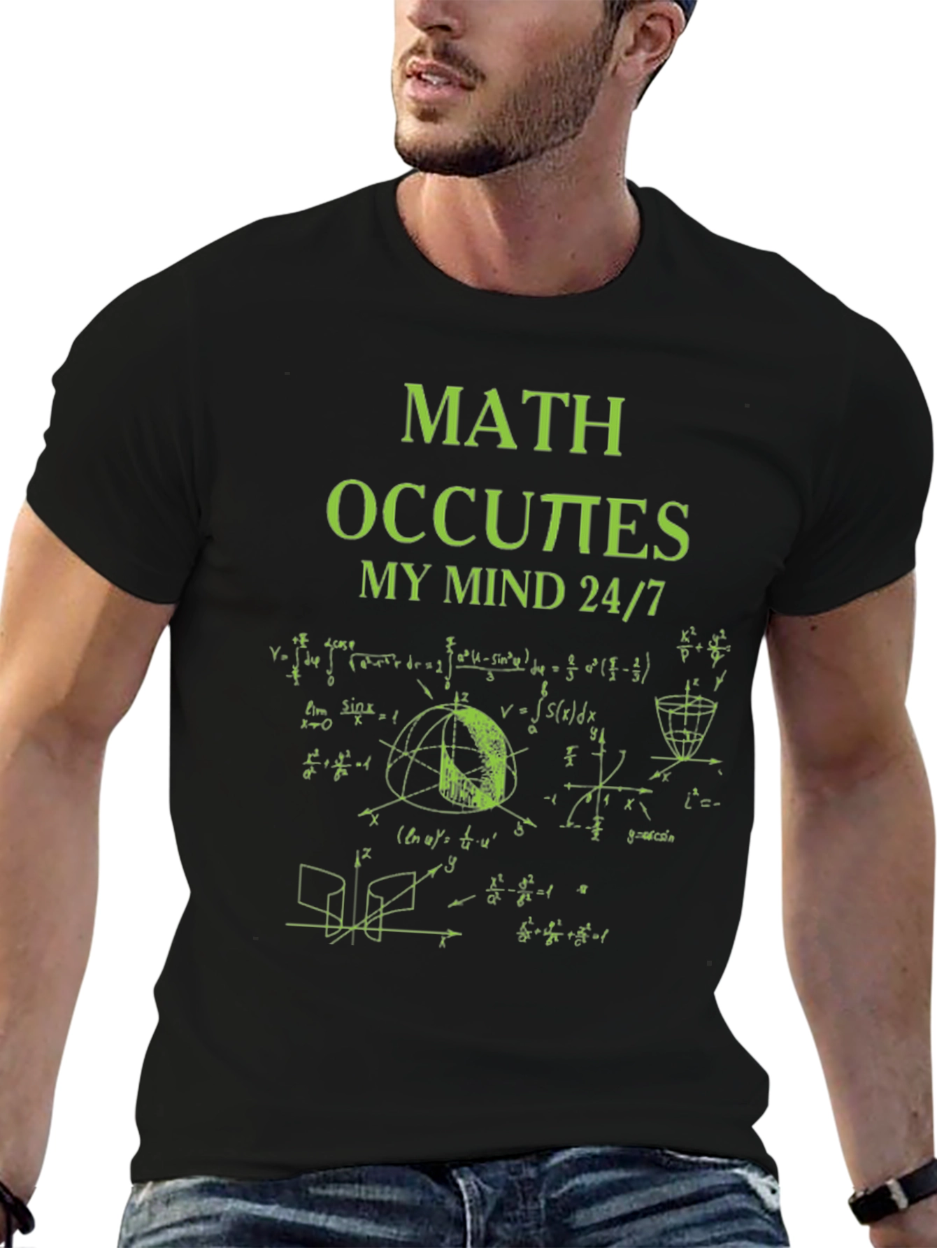 Math Occupies My Mind T-Shirt