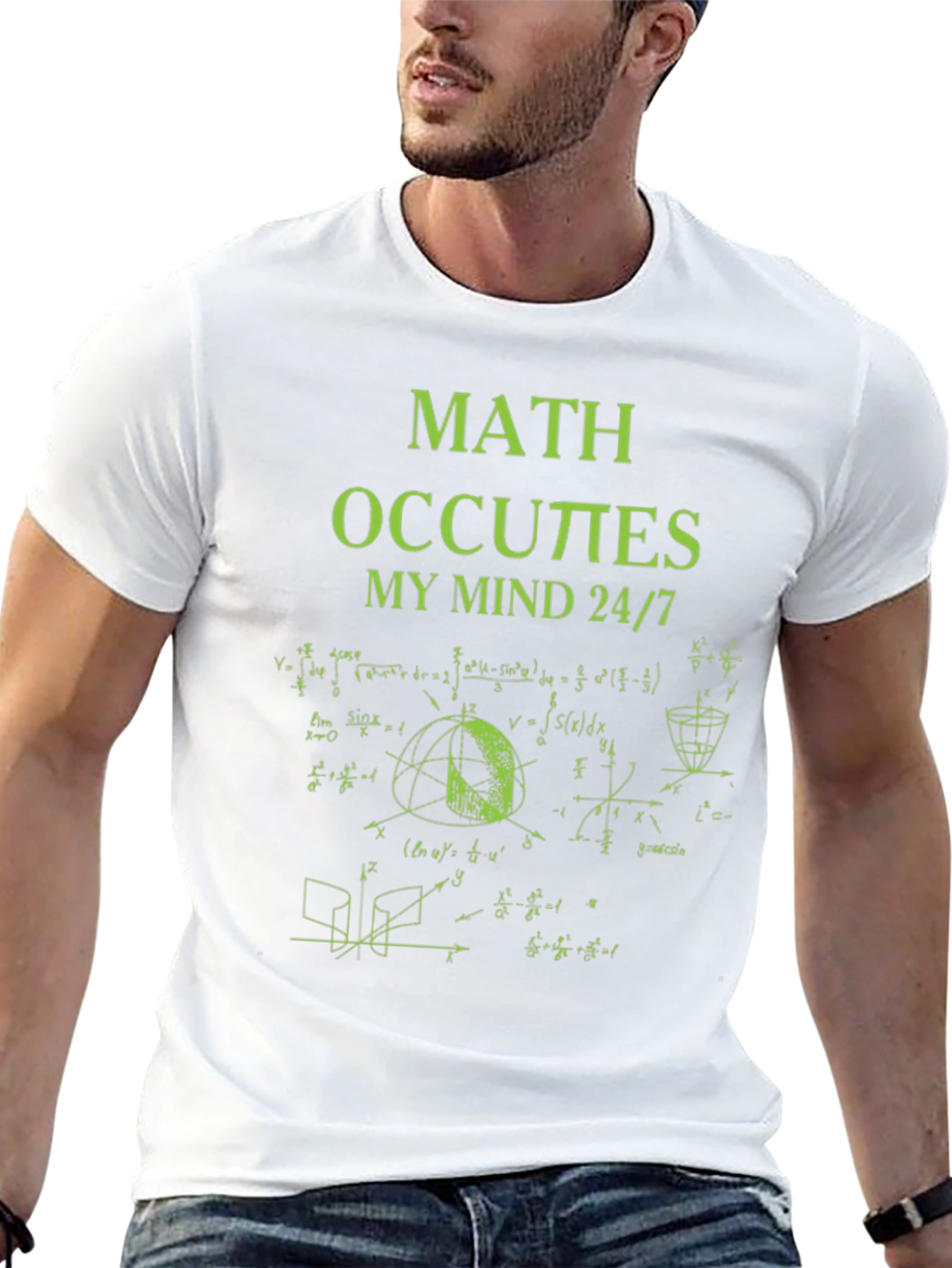 Math Occupies My Mind T-Shirt