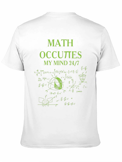 Math Occupies My Mind T-Shirt