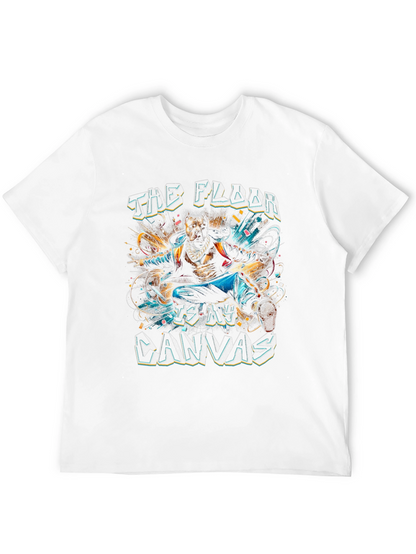 The Floor Is My Canvas Graphic Tee