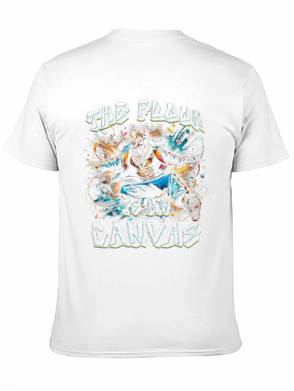 The Floor Is My Canvas Graphic Tee