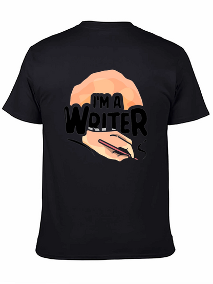 Im A Writer T-Shirt - Black Graphic Tee
