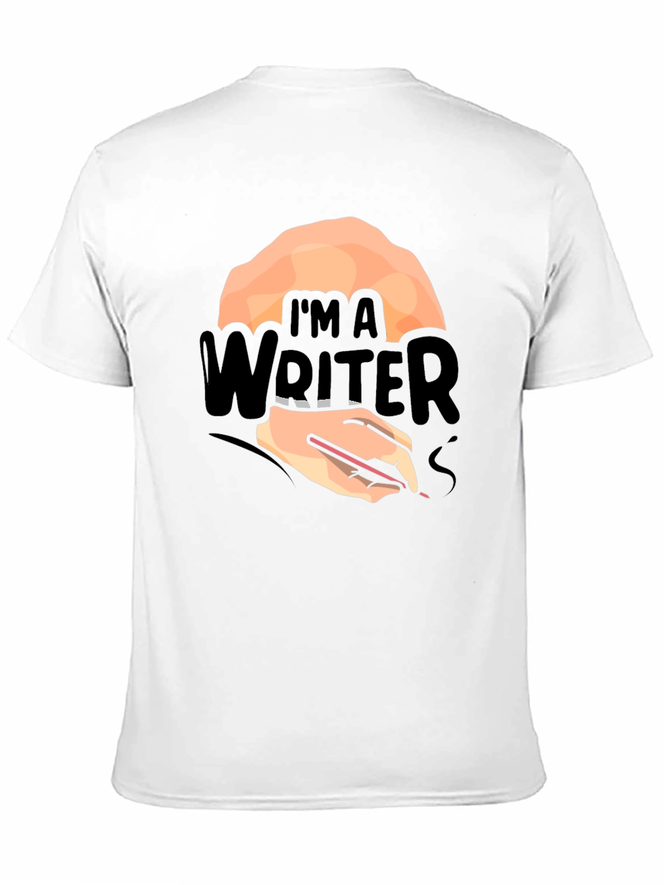 Im A Writer T-Shirt - Black Graphic Tee