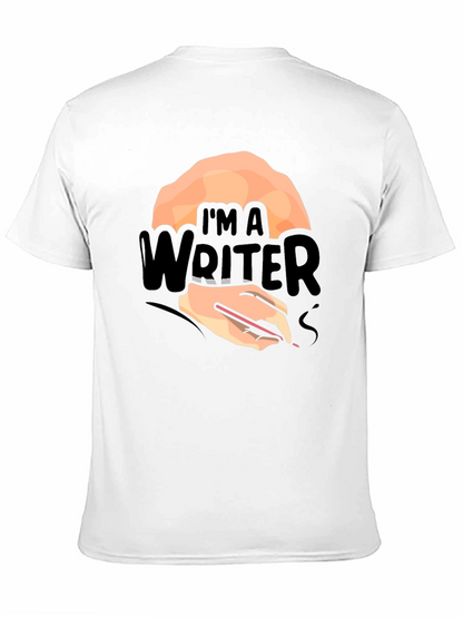 Im A Writer T-Shirt - Black Graphic Tee