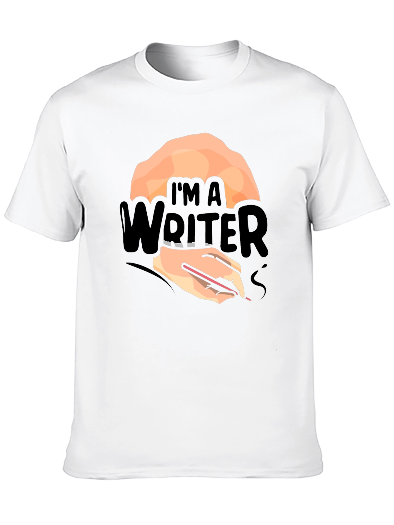 Im A Writer T-Shirt - Black Graphic Tee