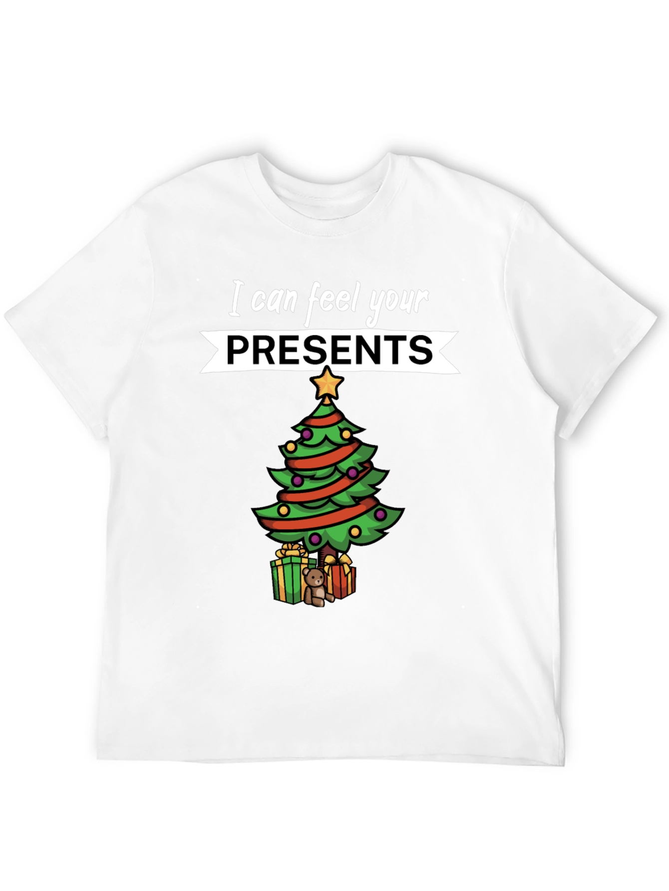 Festive Christmas Presents Graphic Tee