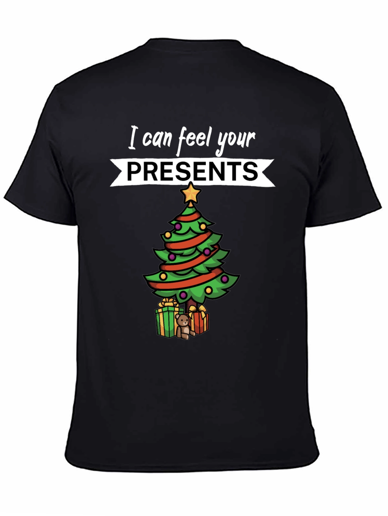 Festive Christmas Presents Graphic Tee