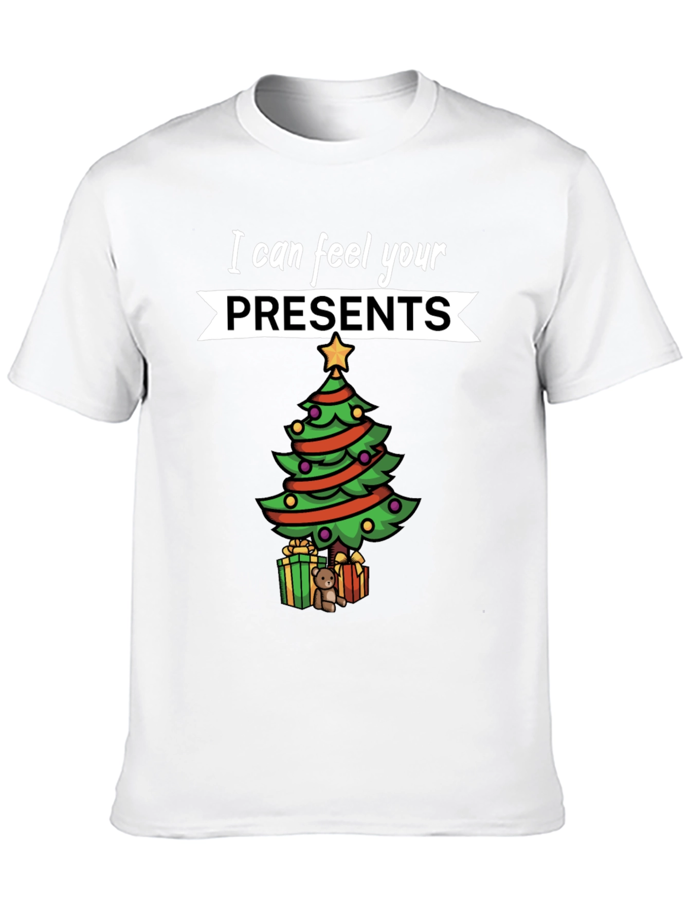 Festive Christmas Presents Graphic Tee