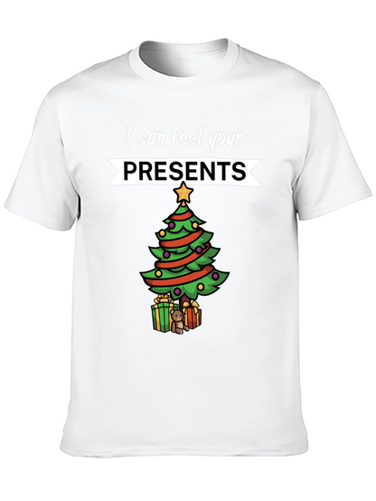 Festive Christmas Presents Graphic Tee