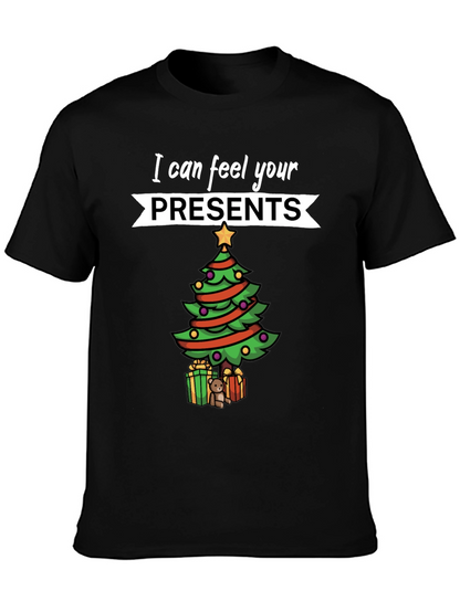 Festive Christmas Presents Graphic Tee