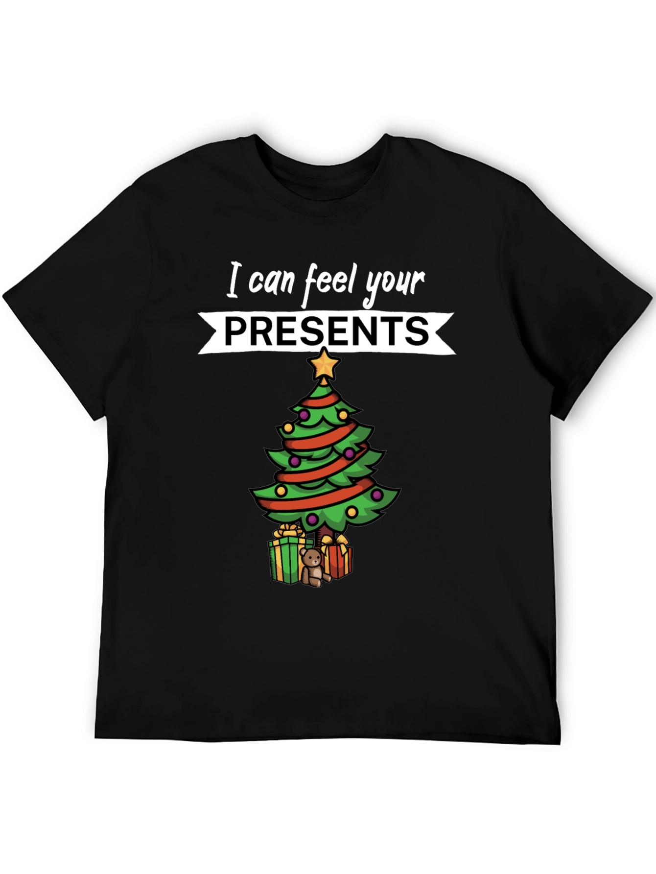 Festive Christmas Presents Graphic Tee