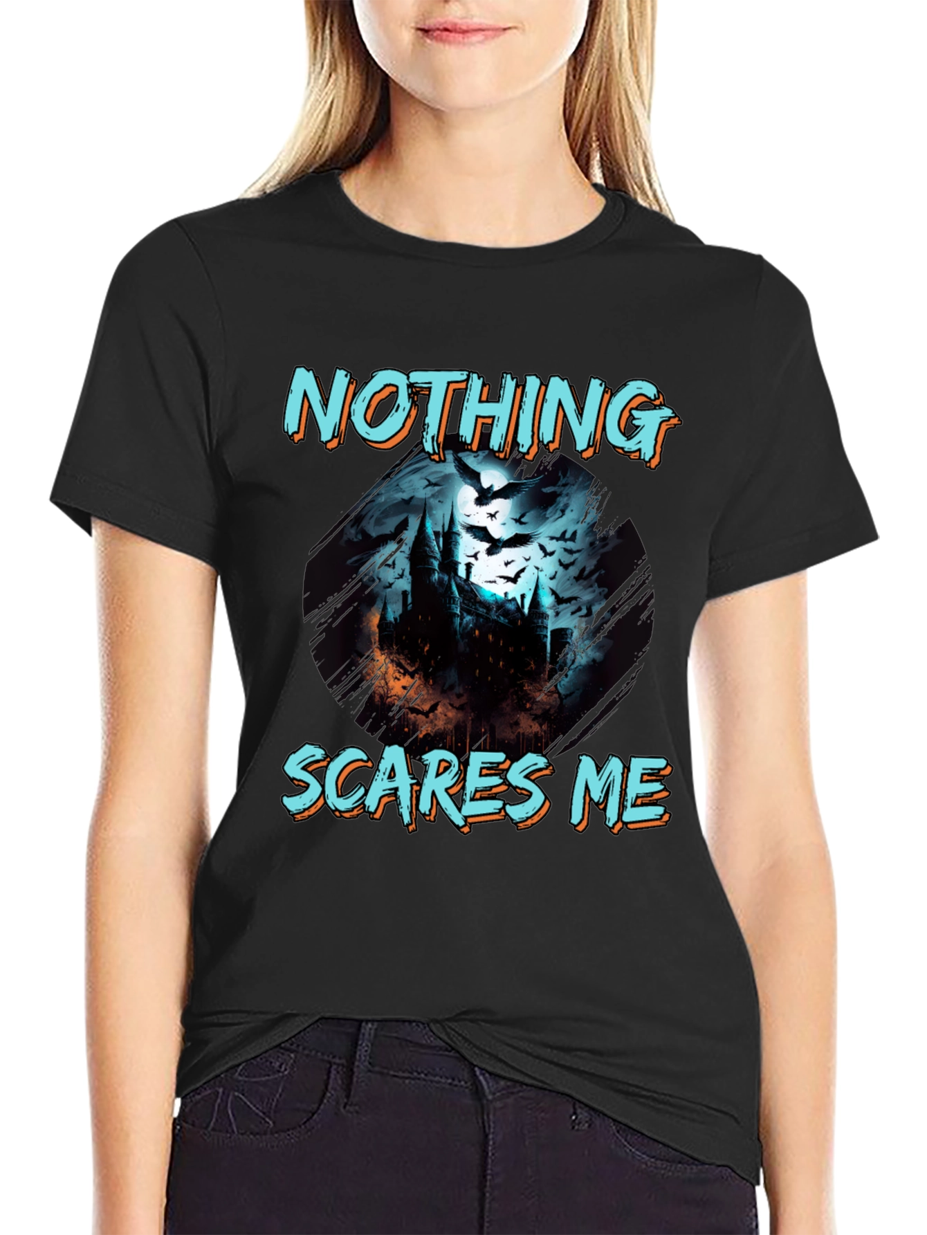 Nothing Scares Me Halloween Graphic Tee