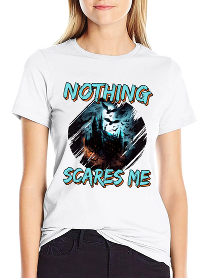 Nothing Scares Me Halloween Graphic Tee