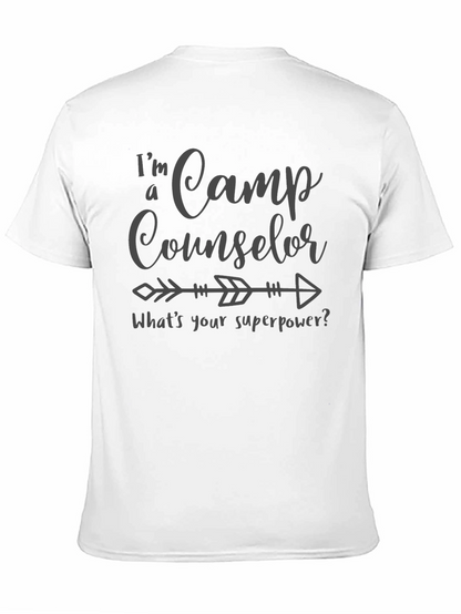 Camp Counselor T-Shirt - Whats Your Superpower?