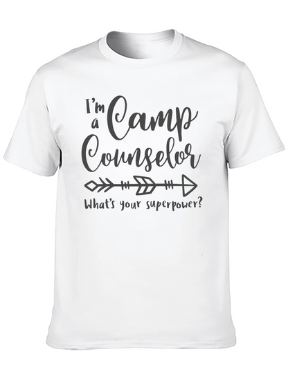 Camp Counselor T-Shirt - Whats Your Superpower?