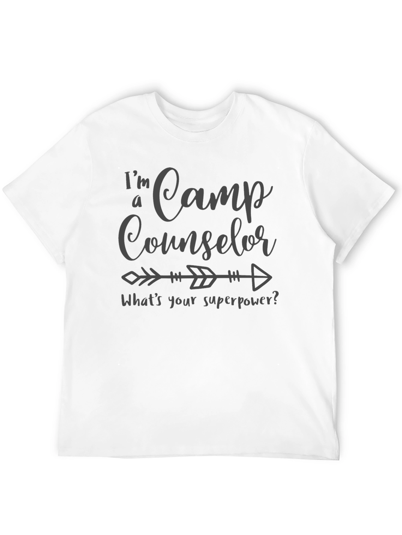 Camp Counselor T-Shirt - Whats Your Superpower?