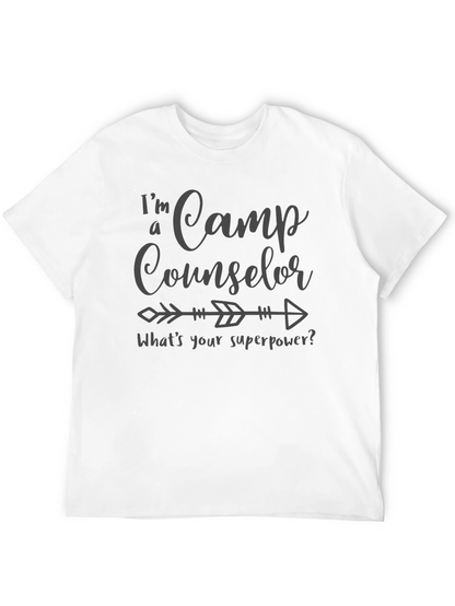 Camp Counselor T-Shirt - Whats Your Superpower?