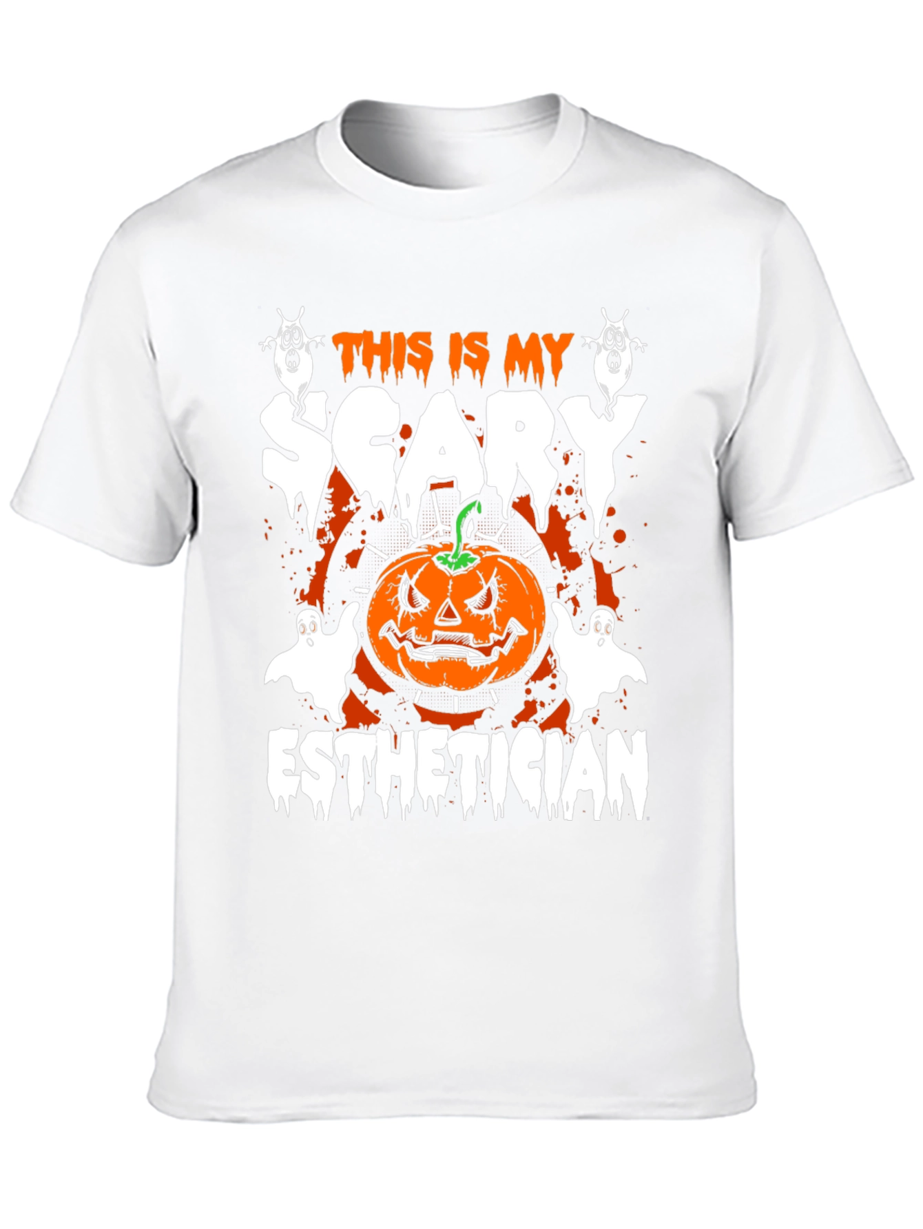 Scary Esthetician Halloween T-Shirt