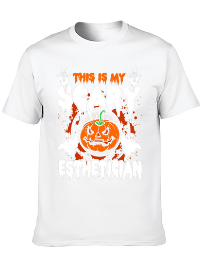 Scary Esthetician Halloween T-Shirt