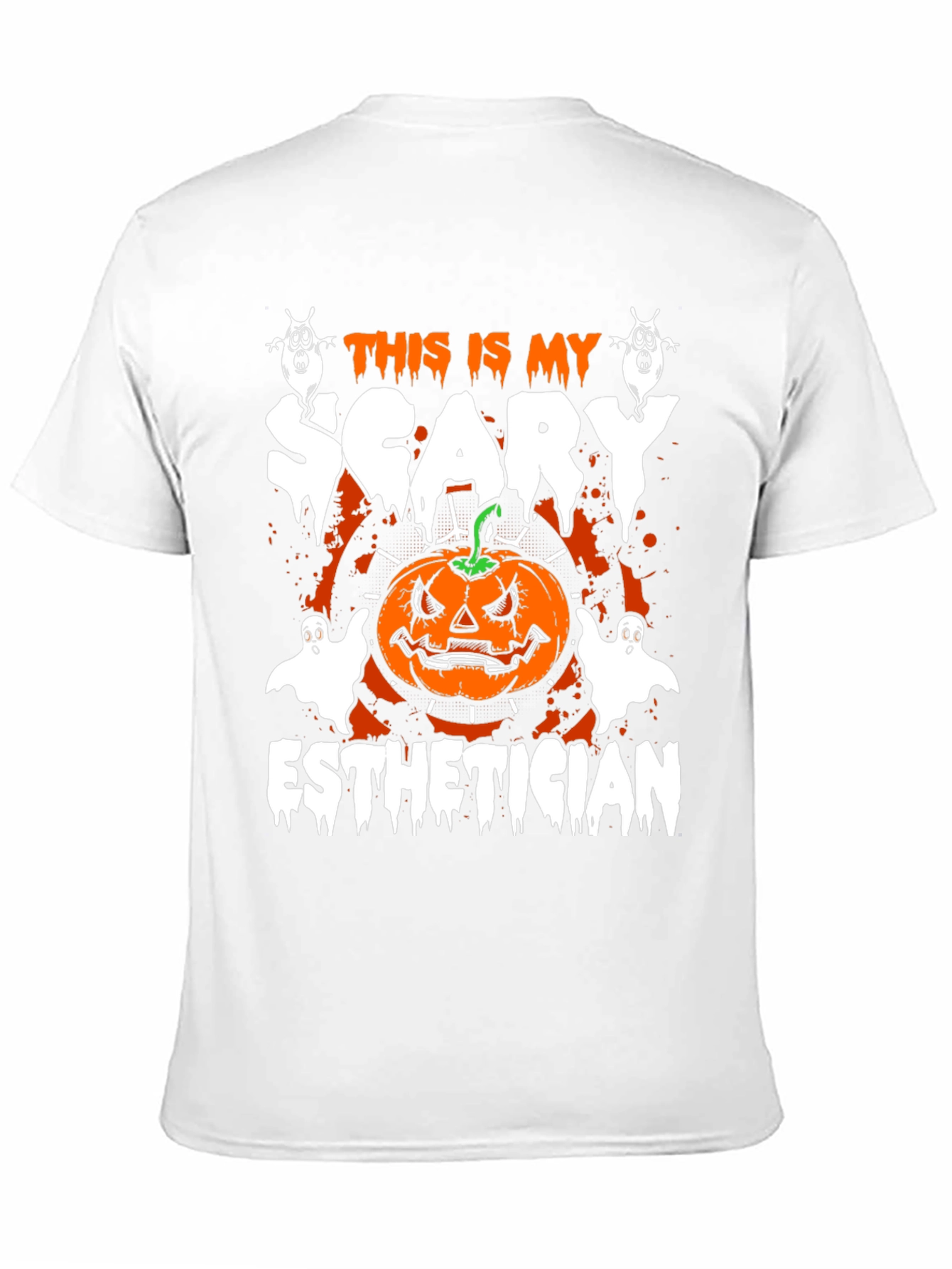 Scary Esthetician Halloween T-Shirt