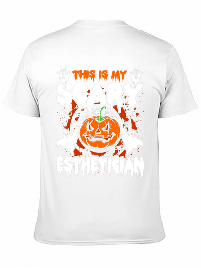 Scary Esthetician Halloween T-Shirt