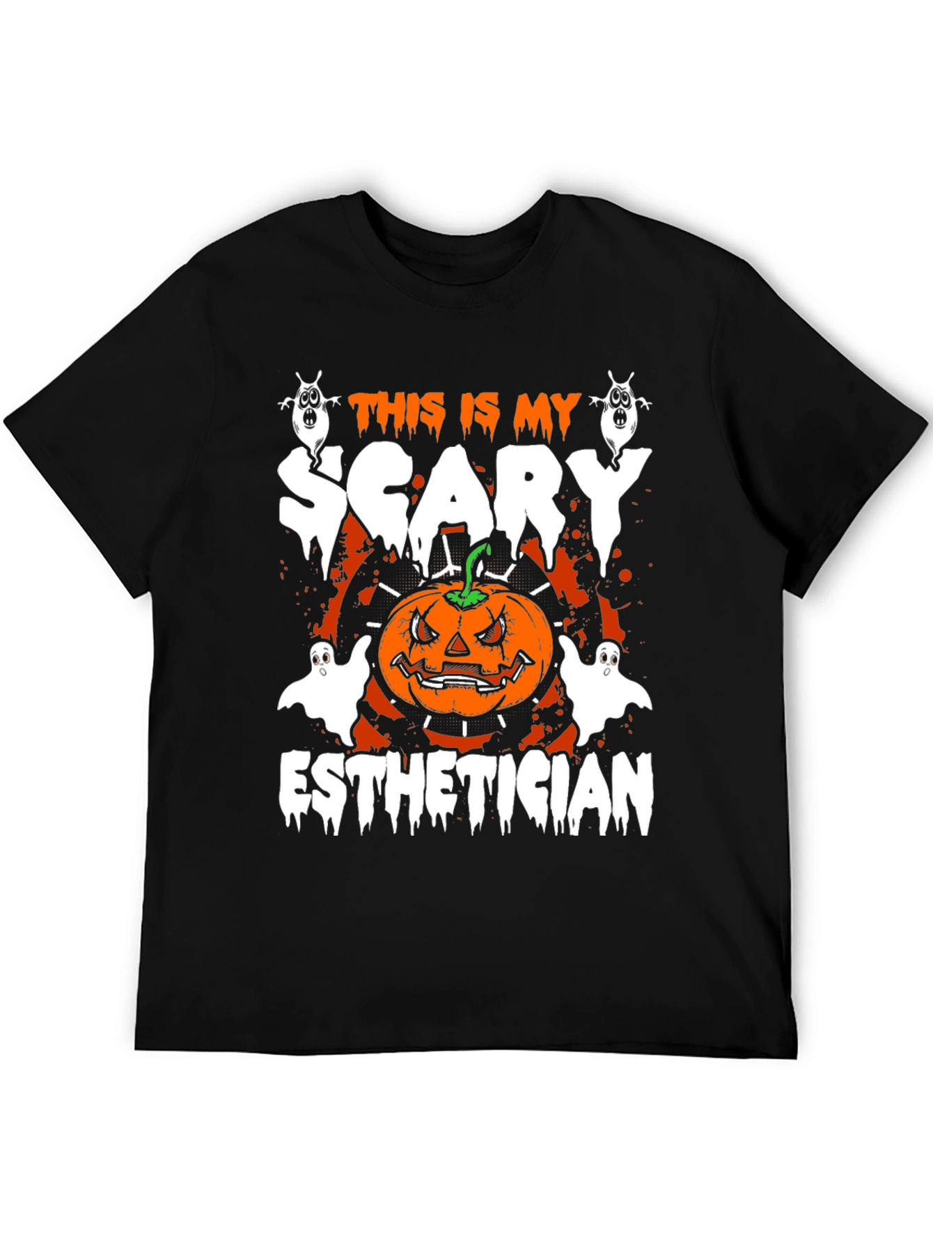 Scary Esthetician Halloween T-Shirt