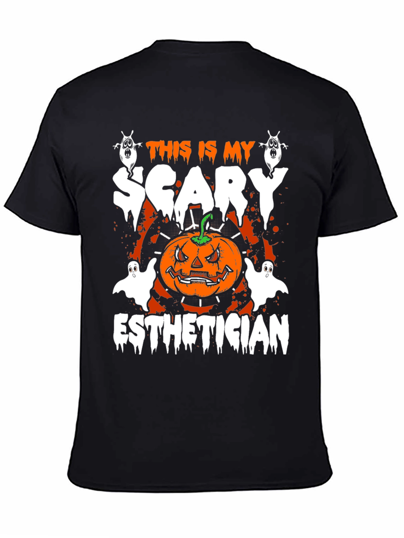 Scary Esthetician Halloween T-Shirt