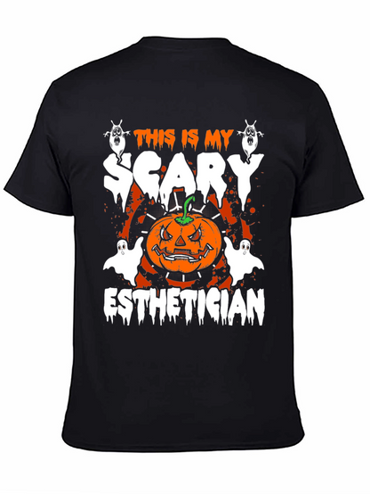 Scary Esthetician Halloween T-Shirt